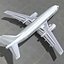 Boeing 737 500 Bianco generico