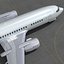Boeing 737 500 Bianco generico