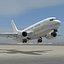 Boeing 737 500 Bianco generico