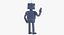 Robot 01 macha – czysty i brudny