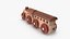 Wooden Toy Train 1 3D Model 3D model