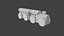 Wooden Toy Train 1 3D Model 3D model