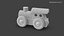 Wooden Toy Train 1 3D Model 3D model