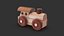Wooden Toy Train 1 3D Model 3D model