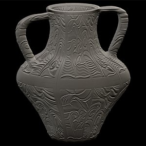 Vase001BasRelief
