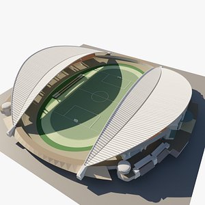 3d stadium model