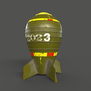 bomb 3D model