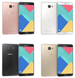 3d samsung galaxy a9 2016 model