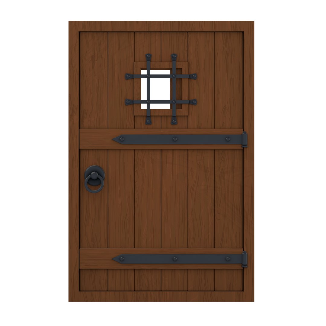 cartoon wooden medieval door model https://p.turbosquid.com/ts-thumb/v8/NhFcJp/7vUvQ8YE/tdoor03/png/1559588683/1920x1080/fit_q87/001388400e02df36d431cd5b83b86e8c097335e8/tdoor03.jpg
