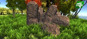 realistic rock 3ds free