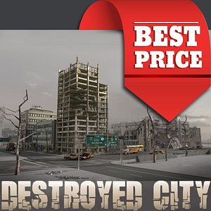 Destroyed City - BEST PRICE