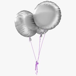 Party Helium Balloons Chrome