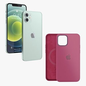 Apple iPhone 12 with Silicone Case Collection