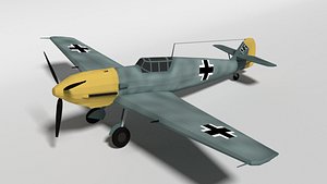 messerschmitt bf emil ww2 3D