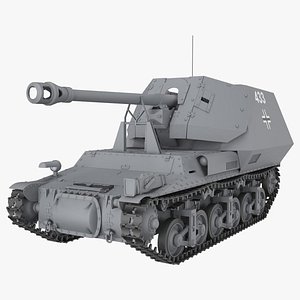 3D sdkfz 135 marder auf