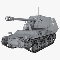 Sdkfz 135 Marder I auf Grey Color
