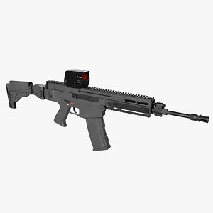 CZ 805 BREN with UH-1 Holographic Sight