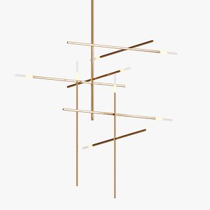 3D Lampatron TRAVERSE LUX pendant light 3D model model