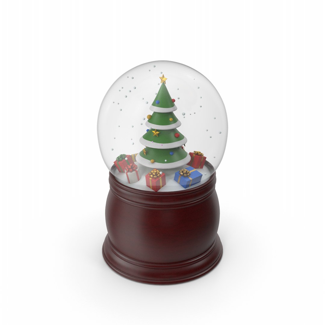 3D Model Snow Globe - TurboSquid 1832020