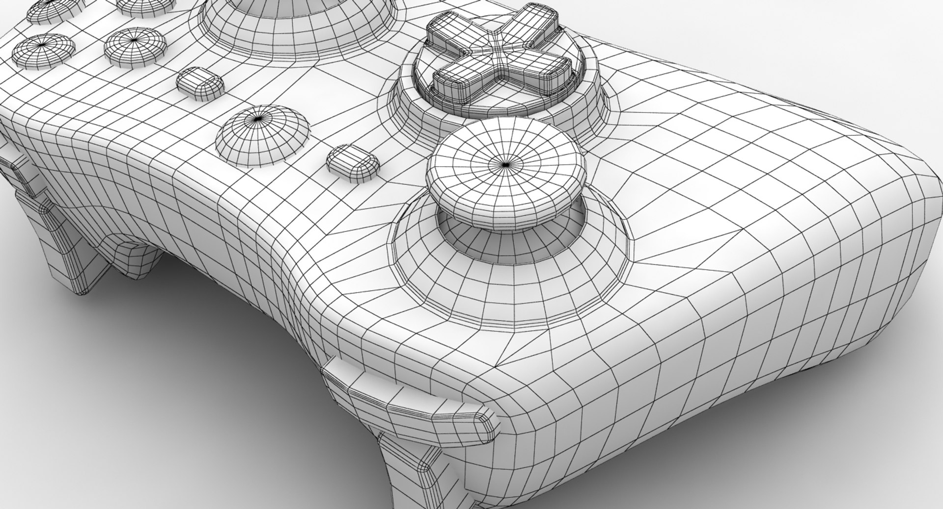 Xbox Controller White 3D Model - TurboSquid 1234965