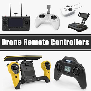 Drone Remote Controllers 3D Models Collection