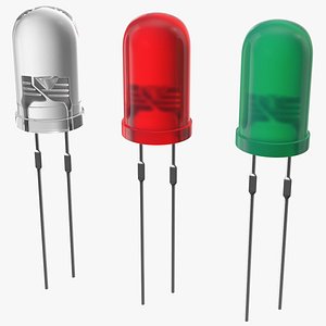 Round Light Emitting Diode Set