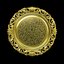 Decorative Gold Plate Pino Vismara