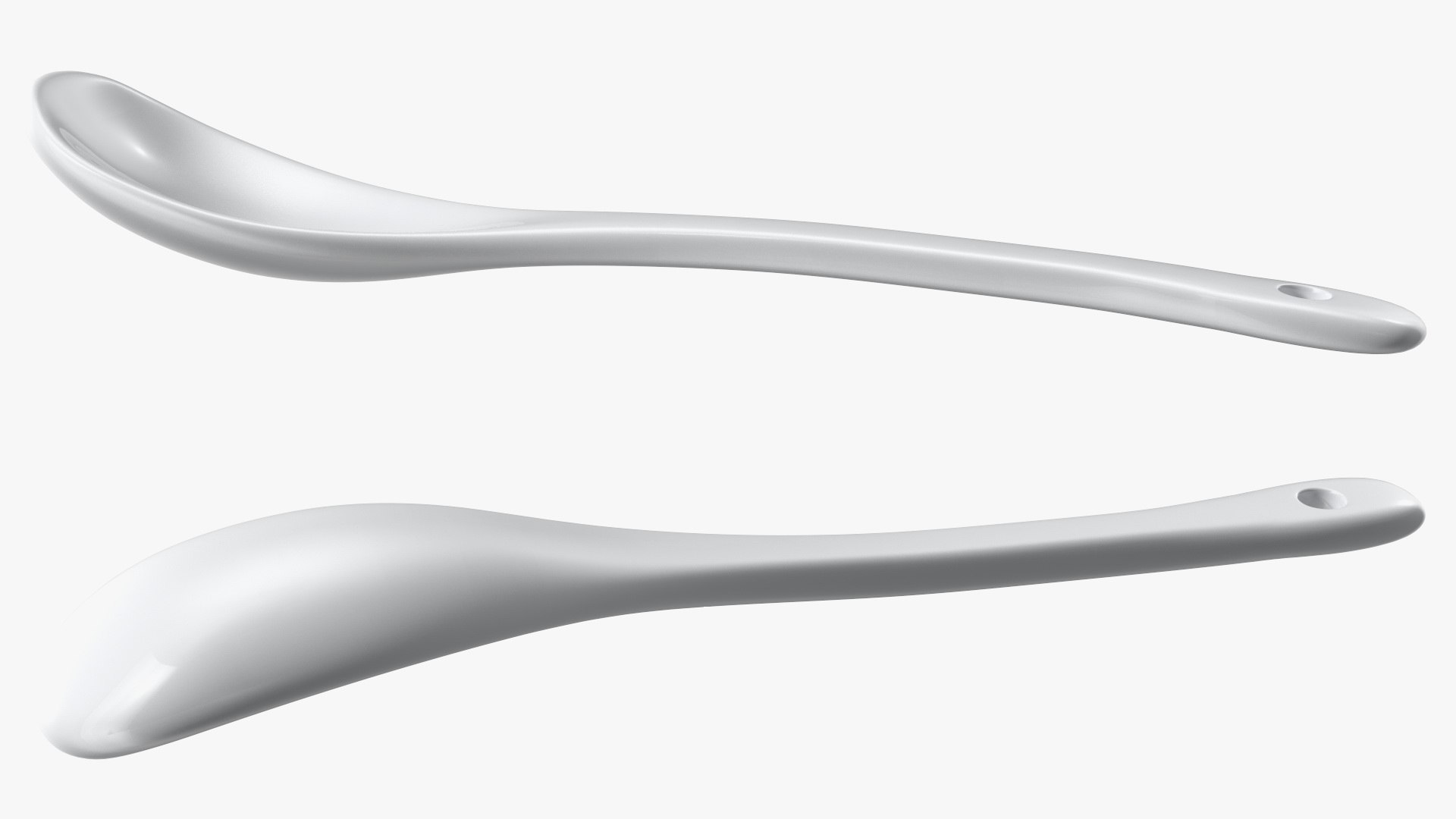 Spoon Porcelain White Model - TurboSquid 1942056