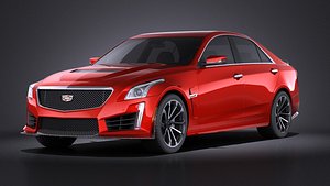 2016 cadillac cts 3d 3ds
