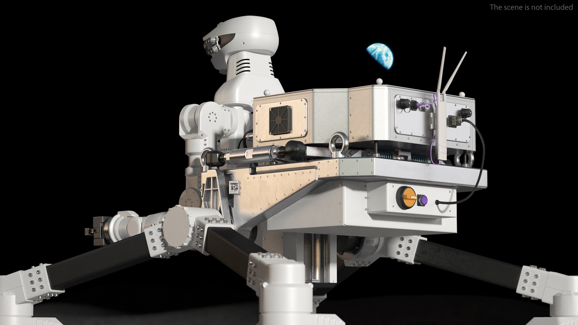 3D Model Lunar Robotic Rover - TurboSquid 1930109