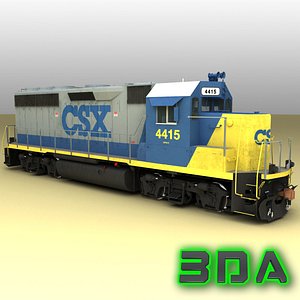 Locomotive EMD GP40-2 CSX