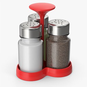 Red Pepper Shaker Rack