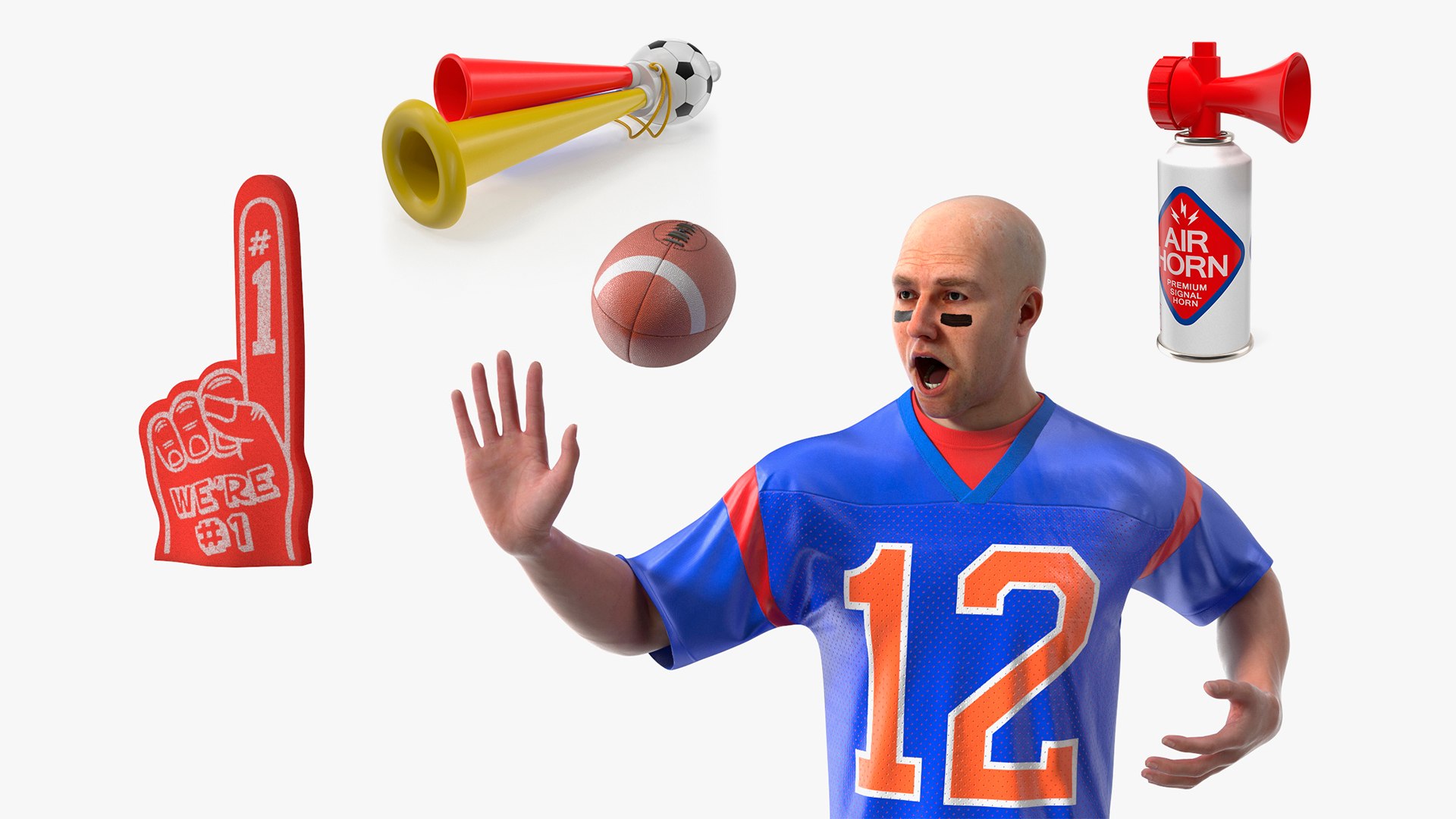 Football Fan with Soccer Cheering Accesories  Collection 3D https://p.turbosquid.com/ts-thumb/v8/rBs9lM/Lm/football_fan_with_soccer_cheering_accesories_collection_001/jpg/1751547105/1920x1080/fit_q87/6fd733ae0531a56514187bee0f2008e9e07b25e3/football_fan_with_soccer_cheering_accesories_collection_001.jpg