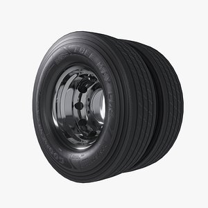 Alcoa with GoodYear Fuel Max LHS 3D model