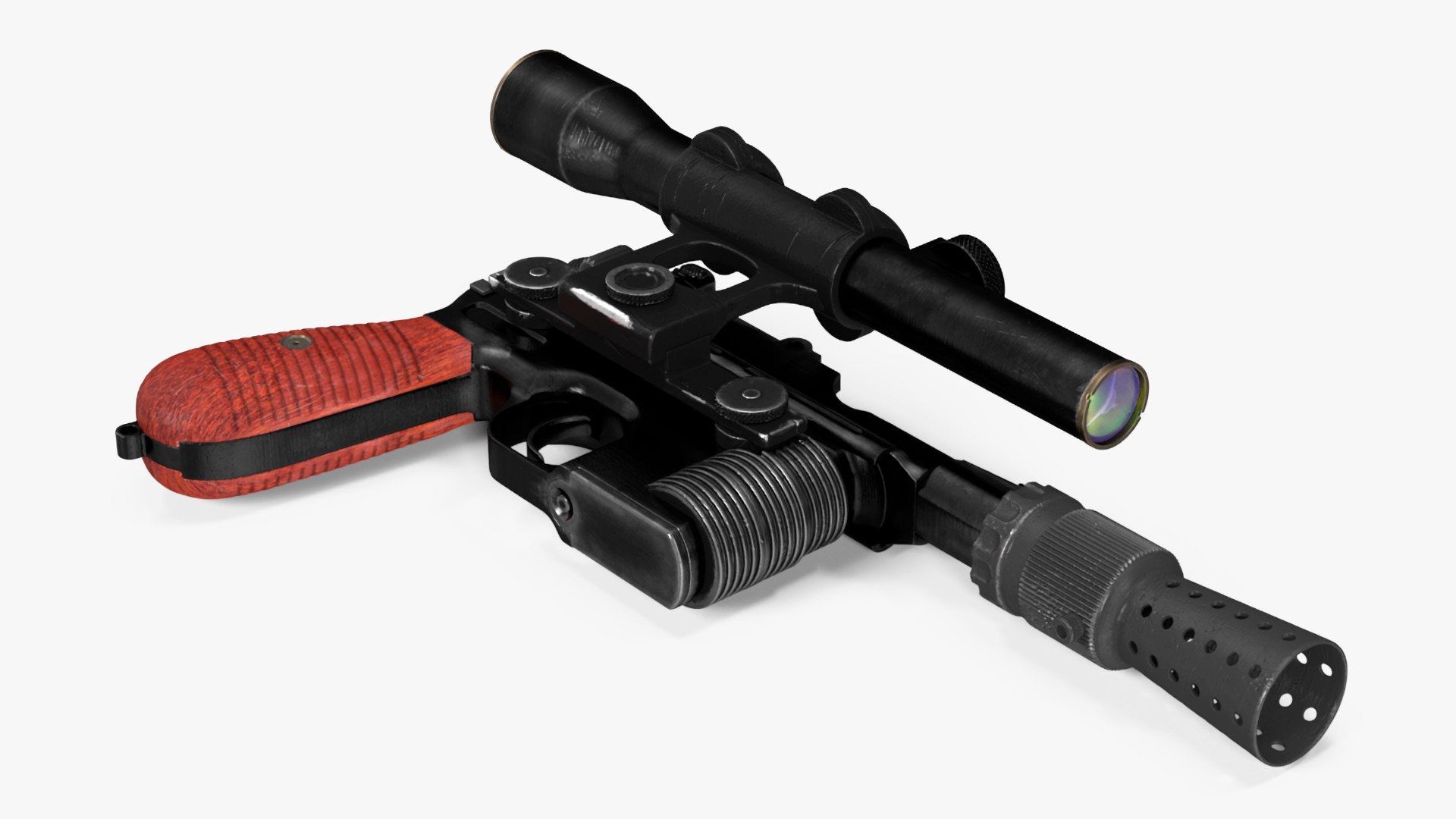 Han Solo Blaster 3D model https://p.turbosquid.com/ts-thumb/v8/rRshKk/bl/hansoloblaster3dmodel011/jpg/1722287114/1920x1080/fit_q87/68ccf7a8014e6f4c2983b123b5dacba861889c35/hansoloblaster3dmodel011.jpg