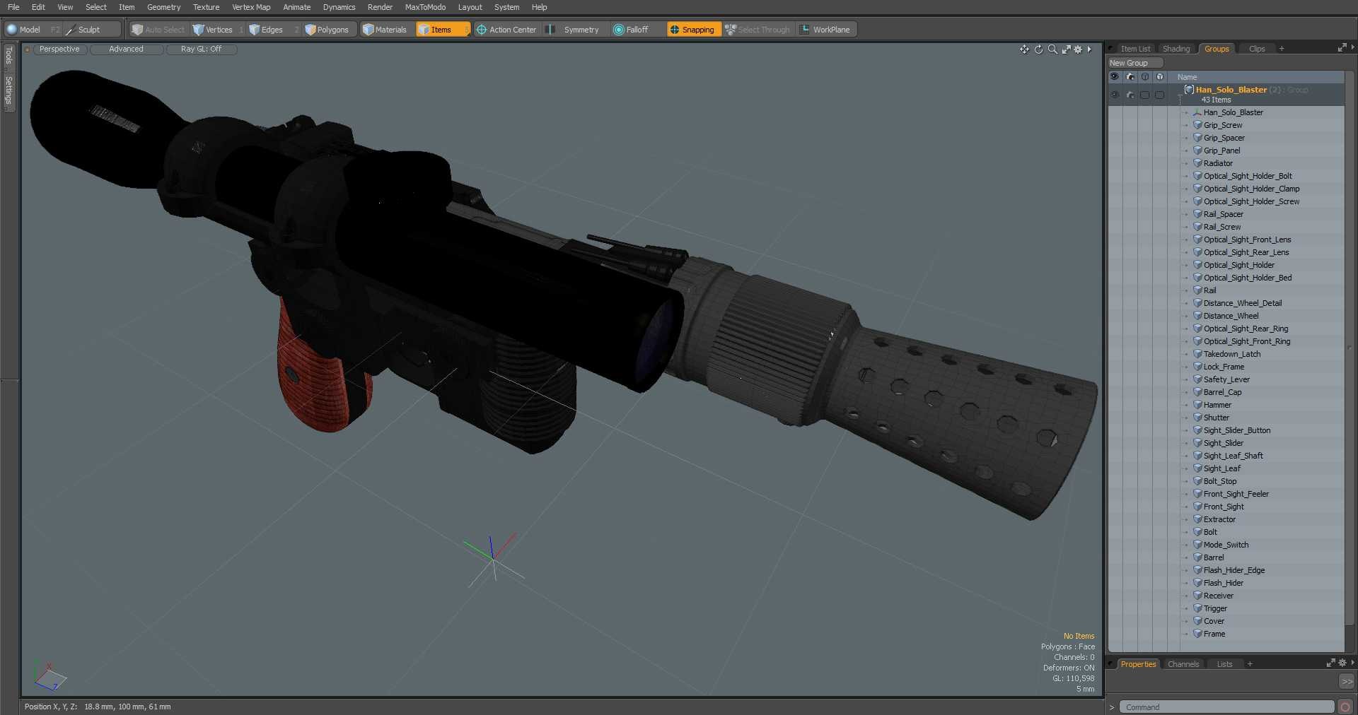 Han Solo Blaster 3D model https://p.turbosquid.com/ts-thumb/v8/rRshKk/vM/hansoloblaster3dmodel023/jpg/1722287186/1920x1080/fit_q87/39c7f9260d9c25e59707c9509895b60cf216029b/hansoloblaster3dmodel023.jpg
