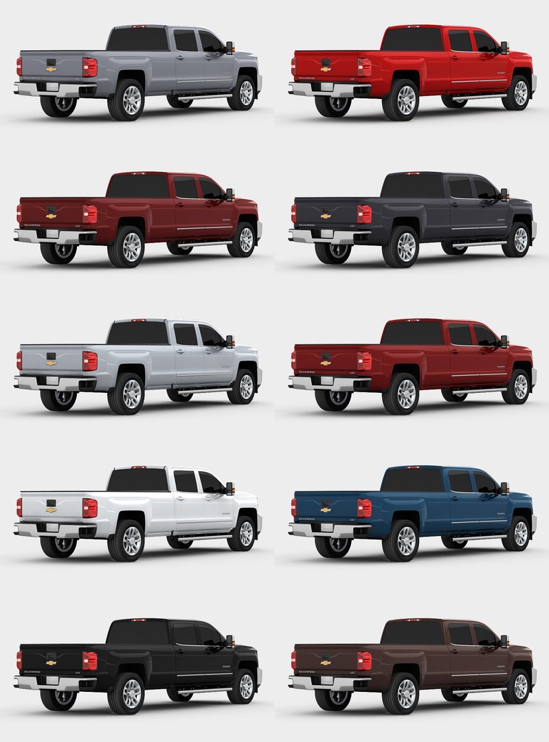 Chevrolet Silverado 3500hd Pickup 3d 3ds