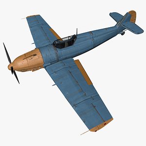 messerschmitt bf 109 e 3D model