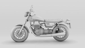 3D moto roadster model