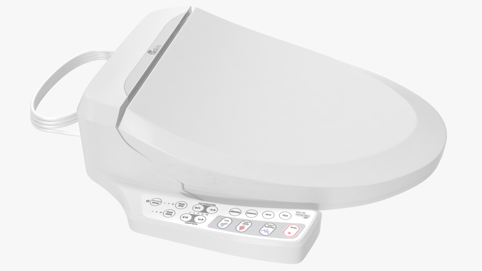 3D Model Bio Bidet BB600 Ultimate Advanced Bidet Toilet Seat