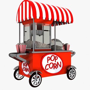 Popcorn Cart 1
