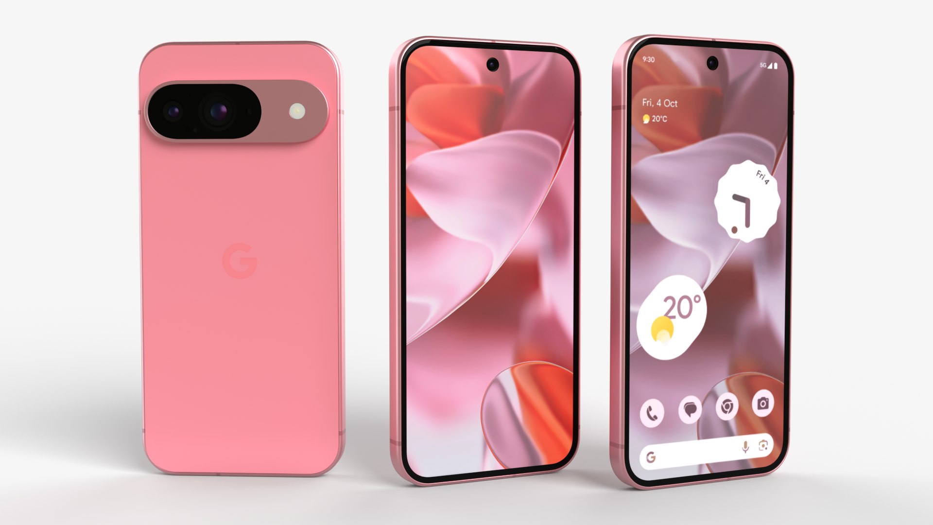 Google Pixel 9 牡丹3Dモデル - TurboSquid 2268042