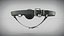 PBR BDSM Leather mouth gag chin strap