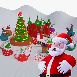 3D Christmas City Full Pack