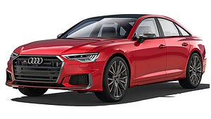 3D model Audi S6 2021
