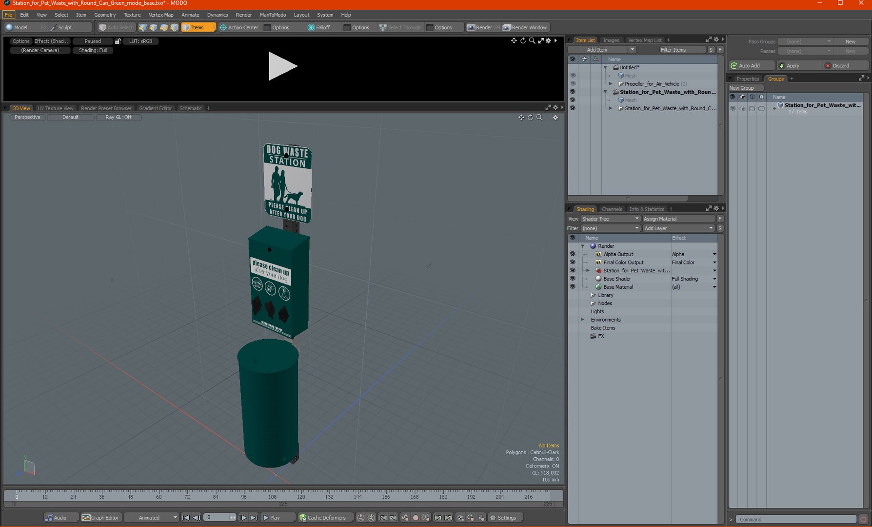 3D Station for Pet Waste with Round Can Green model https://p.turbosquid.com/ts-thumb/v9/I0Yamj/ei/stationforpetwastewithroundcangreen3dmodel021/jpg/1670194090/1920x1080/fit_q87/de001e8ead1bd085867b20d00258d9f6f704212d/stationforpetwastewithroundcangreen3dmodel021.jpg