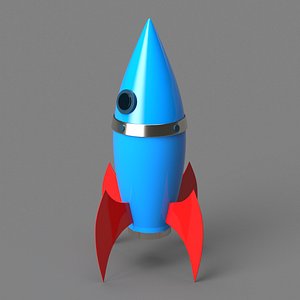 3D rocket model