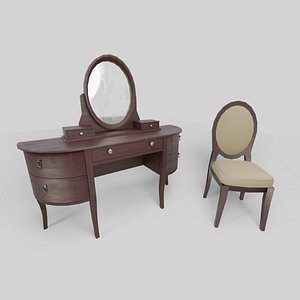 3D dressing table