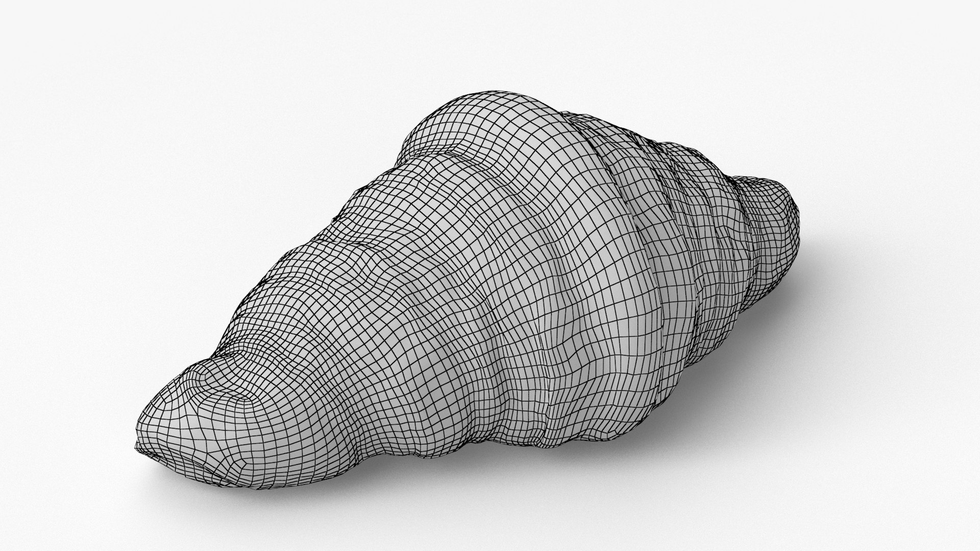 3D Bread Croissant - TurboSquid 1660740