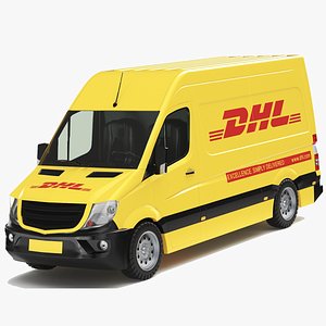 Detailed DHL Van